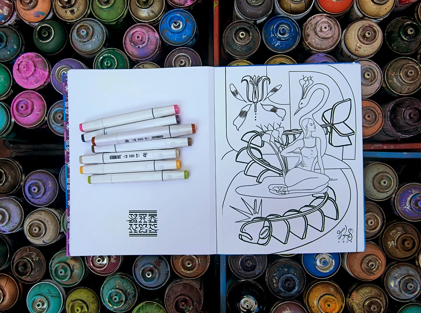 Libro para colorear Zaines