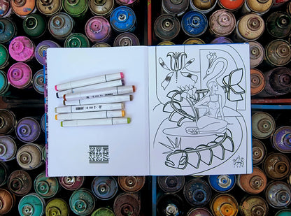 Libro para colorear Zaines