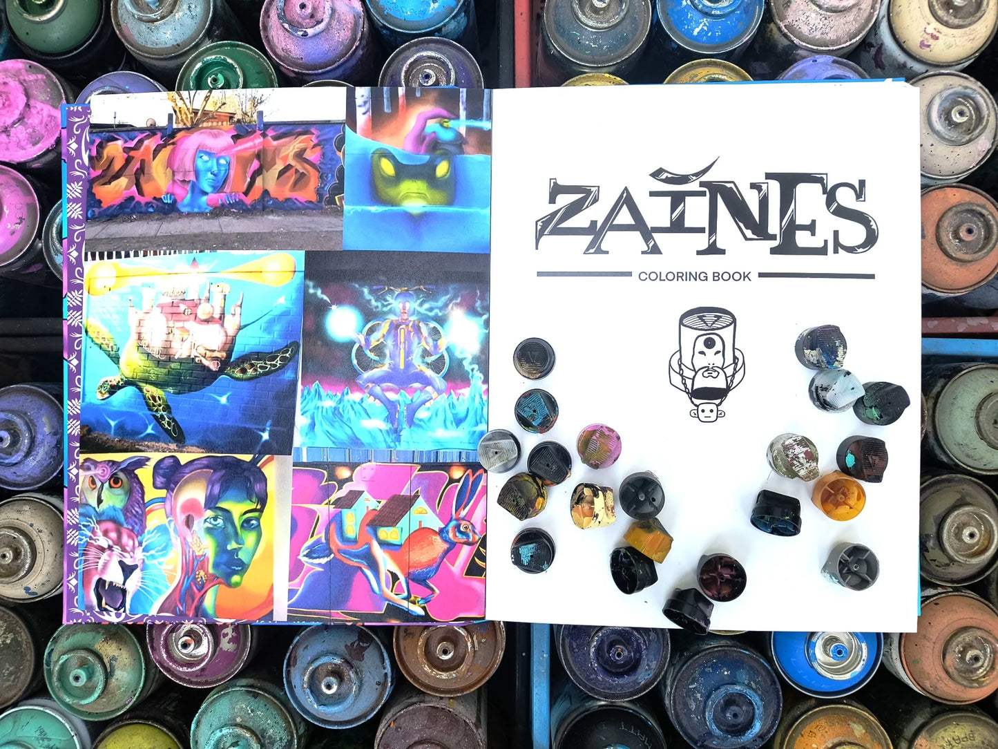 Libro para colorear Zaines