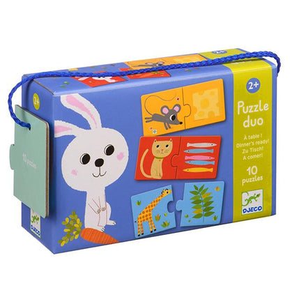 Puzzle A comer - 10 puzzles de 2 pz
