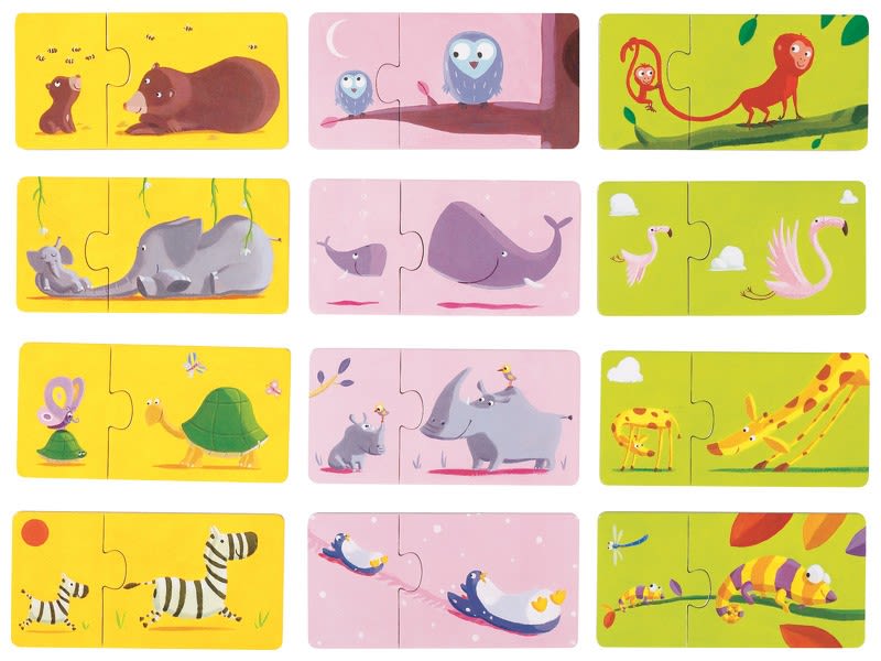 Puzzle  Duo Mamá y bebe 24 piezas