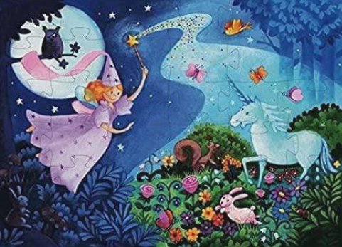 Puzzle Hada y el Unicornio 36 piezas