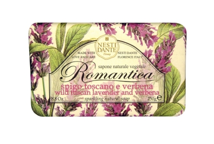 Jabón Romántica Lavanda Silvestre y verbena 250 gr