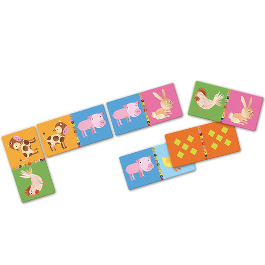 Juego Domino granja 28 piezas