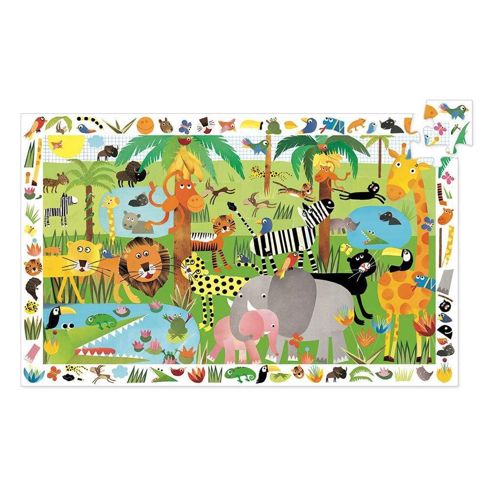 Puzzle de Observación Jungla 35 piezas