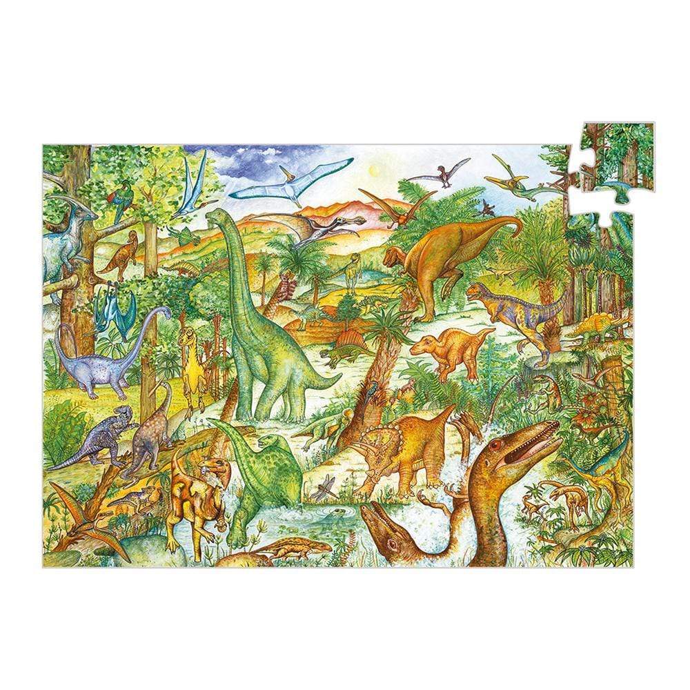 Puzzle Observación Dinosaurios 100 Piezas