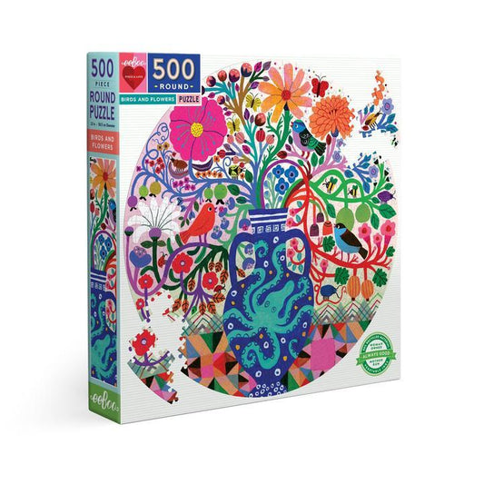 Puzzle Redondo  500 piezas Positividad