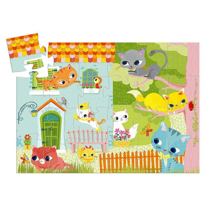 Puzzle Silueta Pachat y sus amigos
