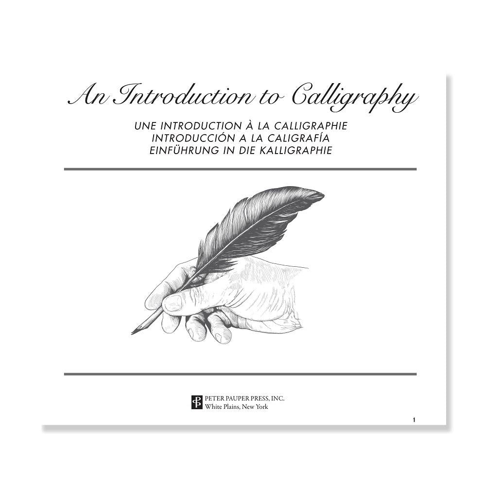 Set Caligráfico Studio con tintas