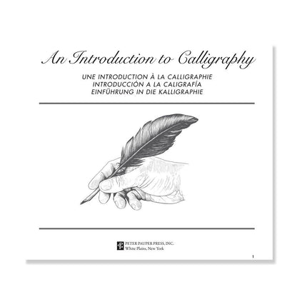 Set Caligráfico Studio con tintas