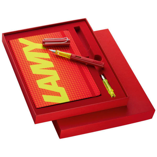 Set Special Edition AL-star glossy red F + Din A6