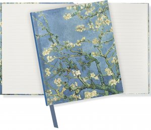 Libreta Tapa dura  Grande Almendros Van Gogh