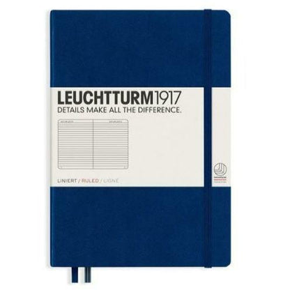 Libreta Mediana Composición Navy