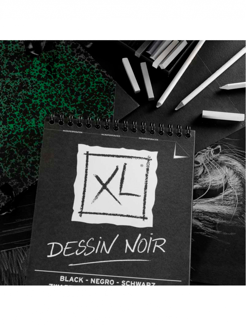 Croquera Dibujo Canson XL Negra 150gr