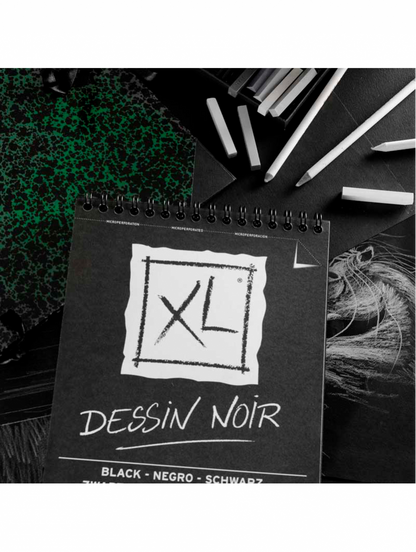 Croquera Dibujo Canson XL Negra 150gr