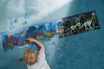 Puzzle Brilla oscuridad Dinosaurios