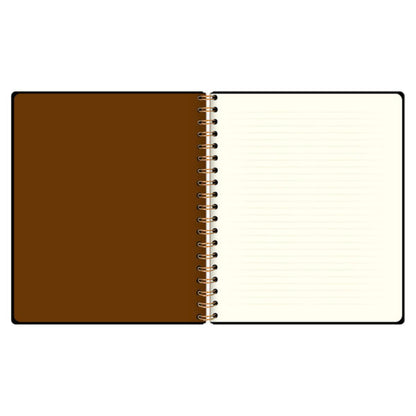 Cuaderno grande Ecocuero negro My Notebook