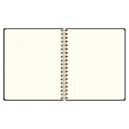 Cuaderno grande Ecocuero negro My Notebook