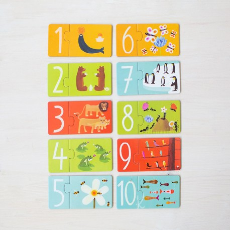 Puzzle Duo Cifras 20 pzs