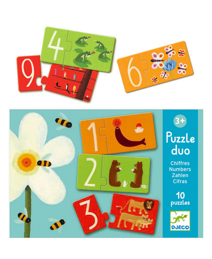 Puzzle Duo Cifras 20 pzs