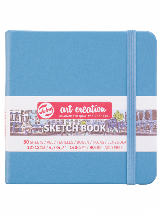 Libreta Sketchbook 12*12  cm  Lake Blue