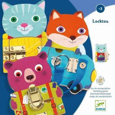 Juego de madera Locktou, motricidad - Djeco