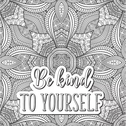 Libro para colorear - self care