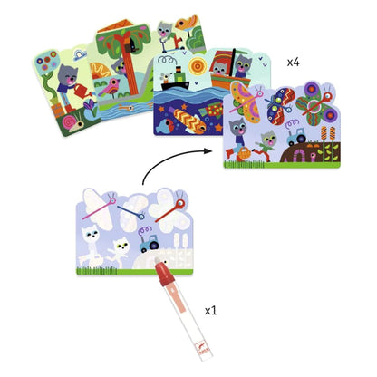 Set de Pintura Mágica- Escondidos en el Jardín