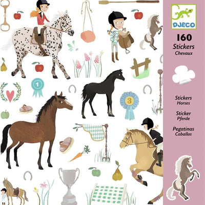 Set de Stickers Caballos