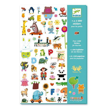 Set 1000 Stickers Infantiles