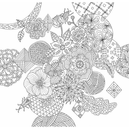 Libro para Colorear Zen garden